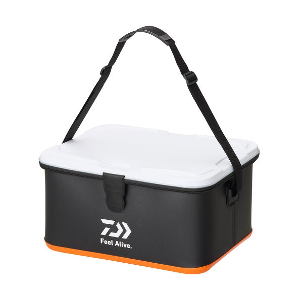 daiwa fishing tackle bag DAIWA Tackle Bag Tackle Bag CS32L(K) Black Orange – Fishing Ocean Kuma