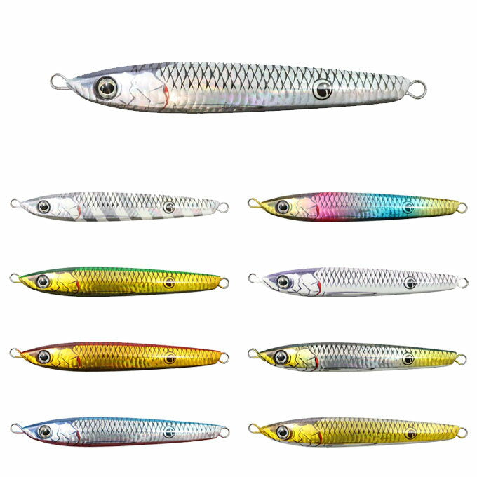 Issei Issey Metal Jig Kaitaro Neko Metal 150g #021 Plated Glow