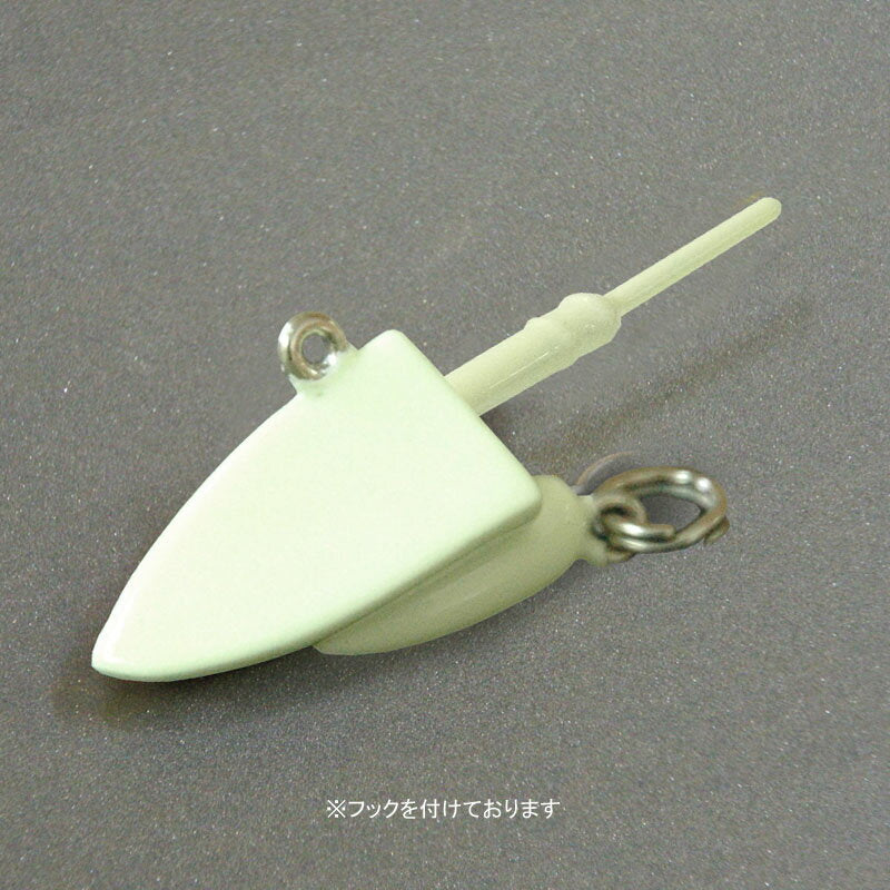 On Tackle ZZ Head 3/8oz GL Glow (with hook)