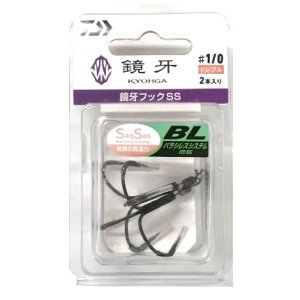 DAIWA Triple Hook Kyoga Hook SS Barashiless Treble 1/0