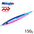 Marushin Fishing Gear Metal Jig Four Edge Jaggy 150g Blue Pink