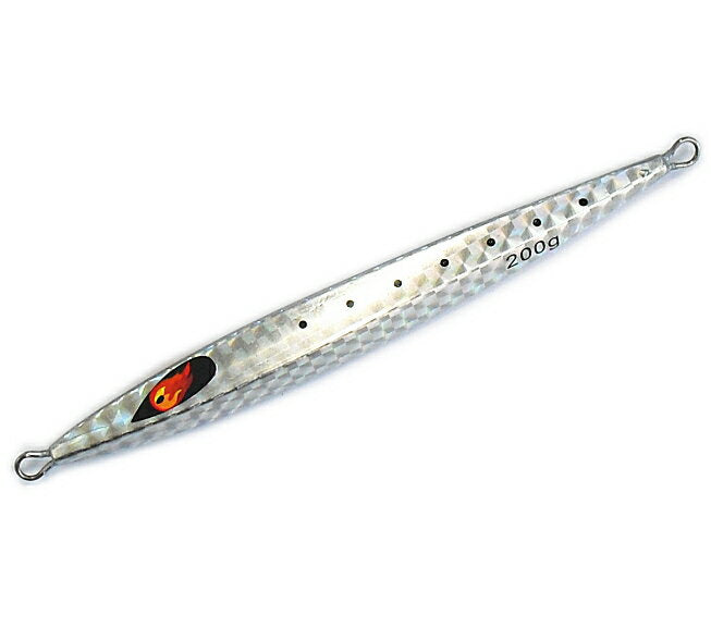 Marushin Metal Jig Amber Jack 200g Silver