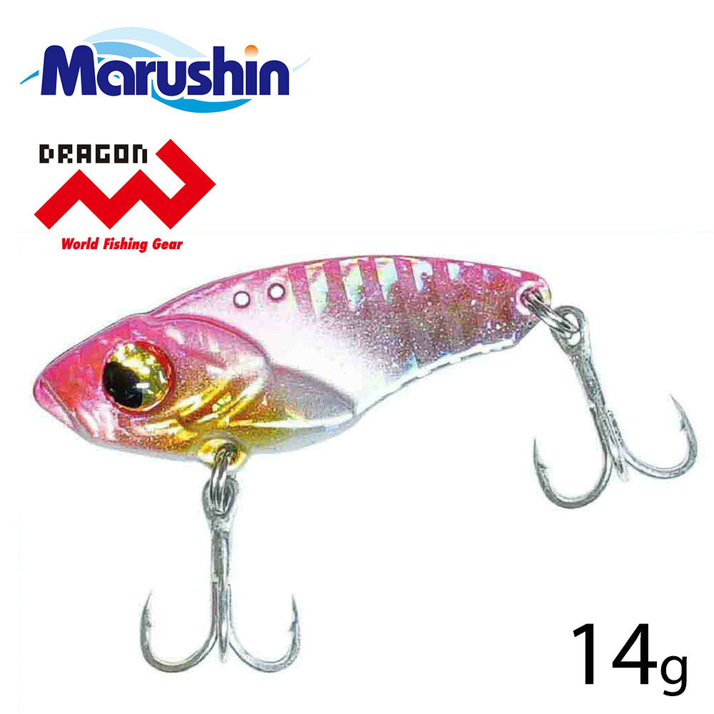 Marushin Fishing Gear Sea Bass Lure MV Birth Pink 14g