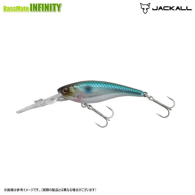 JACKALL Bass Lure Soul Shad 52SP Baba Taku Akakin Laser