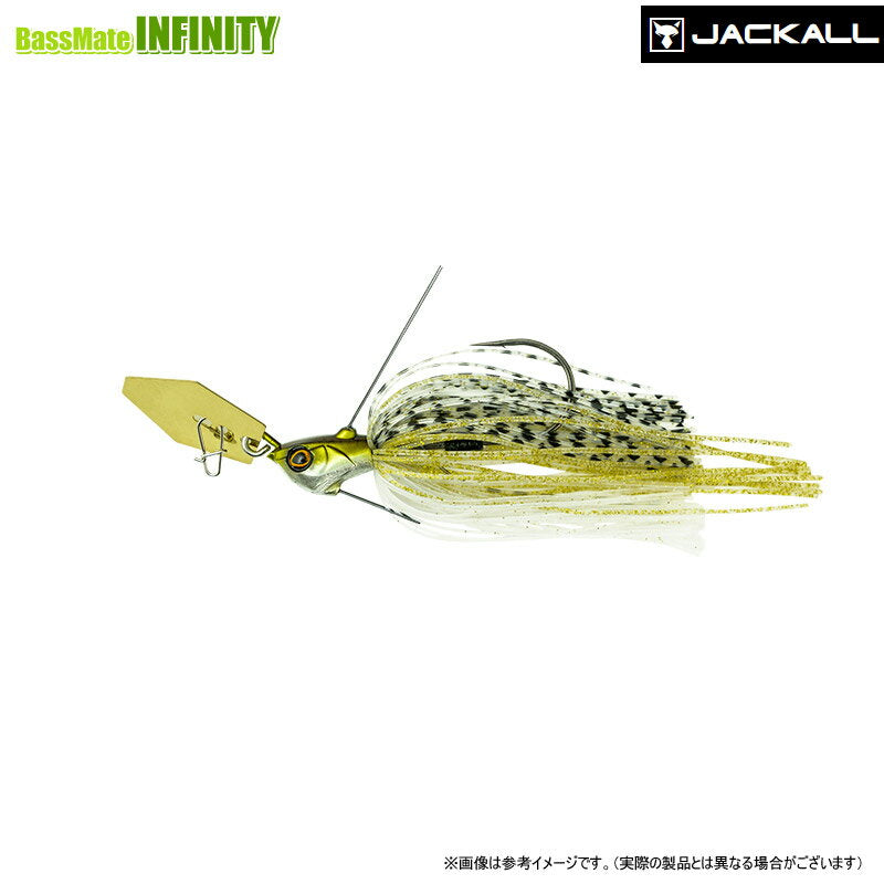 JACKALL Rubber Jig Super Break Blade 3/8oz Hologram Gold