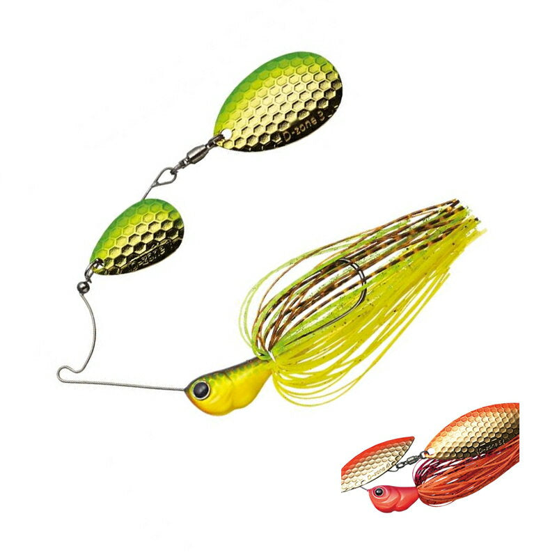 EVERGREEN D-ZONE Spinnerbait Buzzbait 1/2oz DI #08 Prespawn Dynamite 1255P0008
