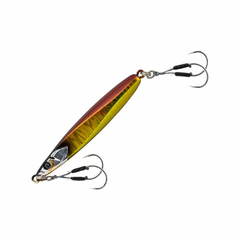 JACKALL Metal Jig TG Bumblez Jig Bump 120g Silver/Magma Wave Holo