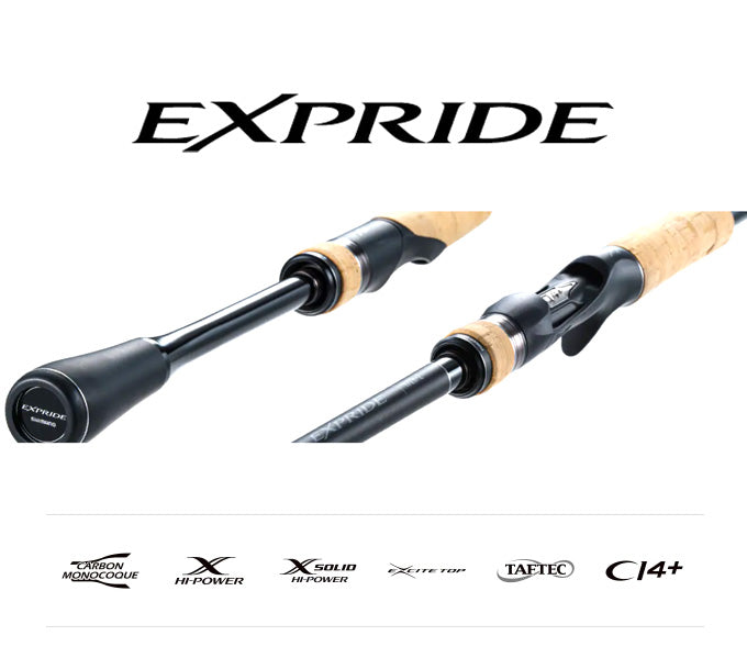 SHIMANO   ROD    EXPRIDE   (BAITCASTING MODELS)