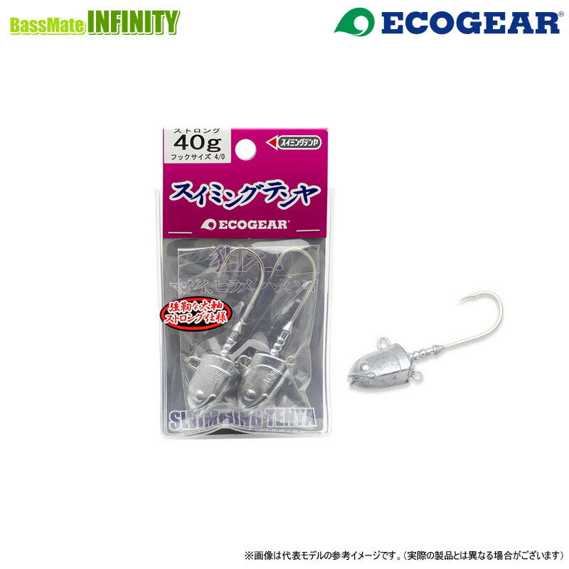 NORIES ECOGEAR Jig Head Swimming Tenya Strong 50g #4/0