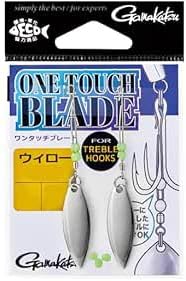 Gamakatsu One-Touch Blade for Treble Willow Silver M