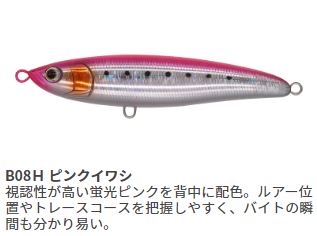 Maria Loaded F180 B08H Pink Sardine