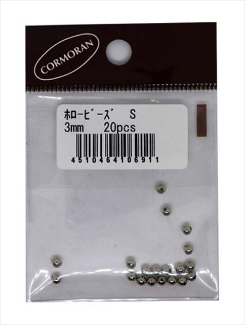 CORMORAN Hollow Beads Nickel 3