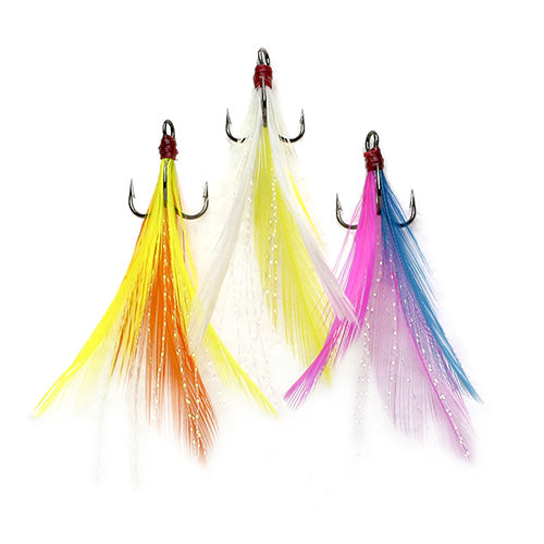 Cormoran Viva Feather Hook #8 FH-1 Appeal Color