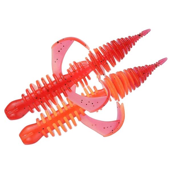 Smith Worm Corvai Chew 2.8 inch 05.Red Orange