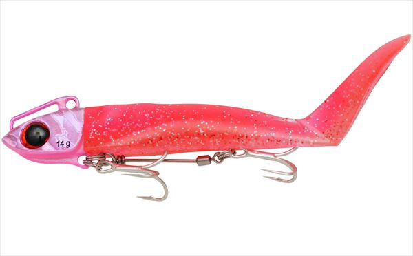 Jackson Quick Set 28g WHE/KLP Flounder Bait/Kirakira Peach