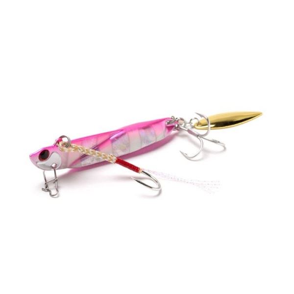 Jackson Seabass Lure Flying Daniel Blade 40g ZGP Zebra Glow Pink