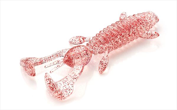 Jackson Worm Chinkorohog 2.6 inch CRL Clear Red Glitter