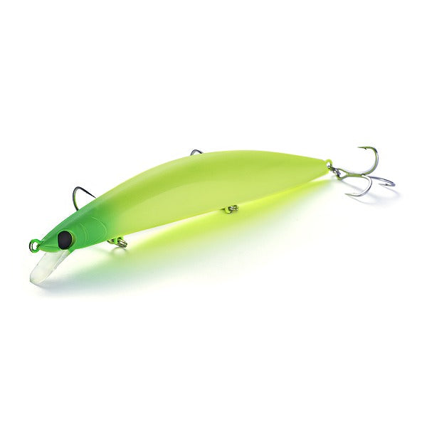 Jackson Seabass Lure Athlete Plus 12FVG MLC Matte Lime Chart