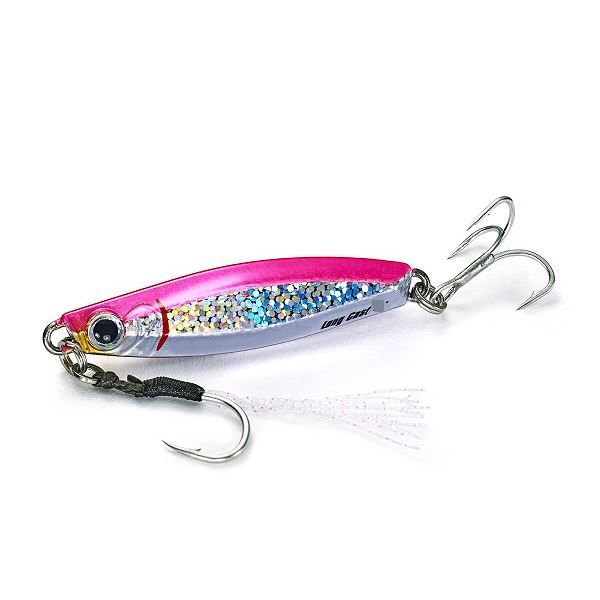 Jackson Metal Jig Metal Effect Long Cast 22g BLP Bubbly Pink