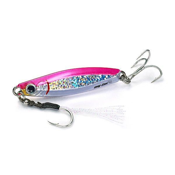 Jackson Metal Jig Metal Effect Long Cast 32g BLP Bubbly Pink