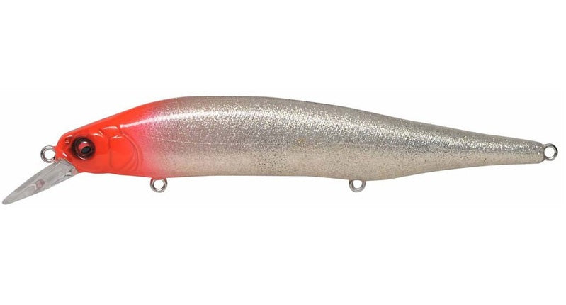 Megabass Seabass Lure X-80 Magnum 18 GLX Shiny Red Head