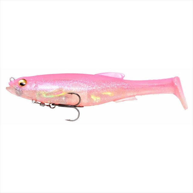 Megabass Worm Magdraft 6inch Pink Shiner