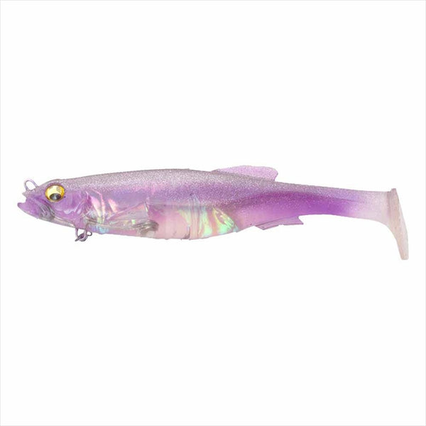 Megabass Worm Magdraft 6inch Ghost Smelt