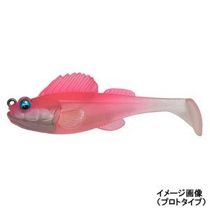 Megabass Worm Dark Sleeper 3 inch Clear Pink