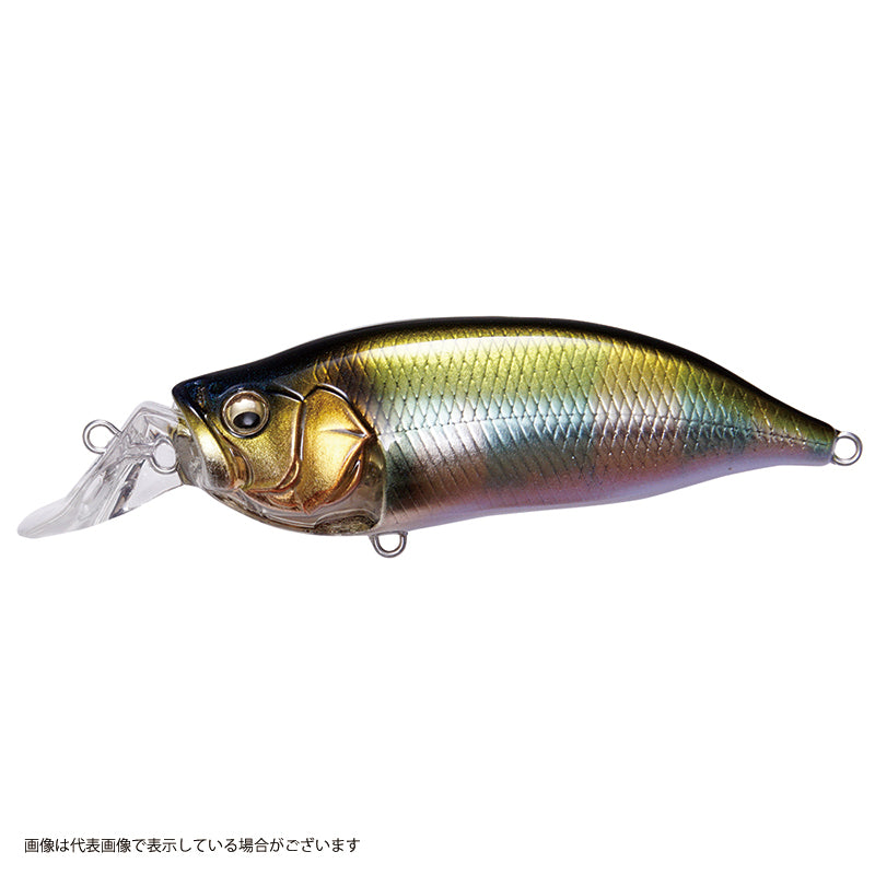 Megabass IXI SHAD TYPE-R Japanese Silver Oikawa