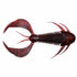 Megabass ROCK HOG 2inch Black Back Clear Red