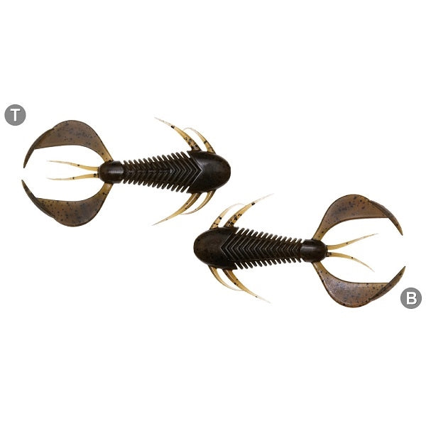 Megabass Worm Rock Hog 2 inch Green Pumpkin