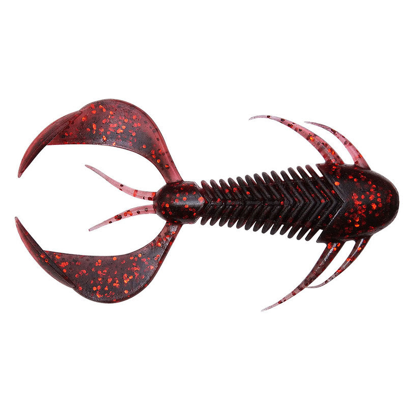 Megabass ROCK HOG 2.5inch Black Back Clear Red