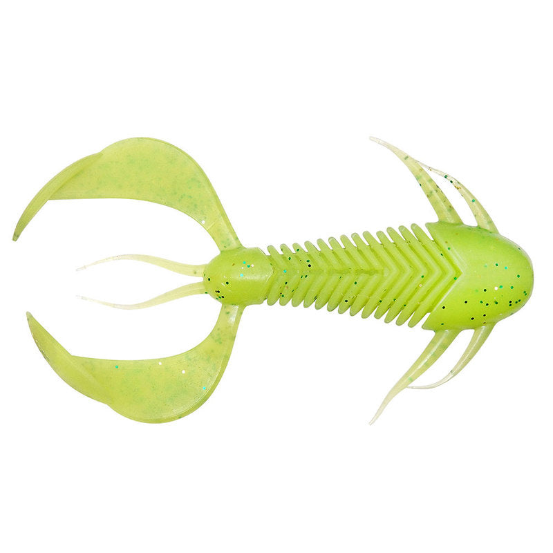 Megabass ROCK HOG 3inch Chart/Green & Gold Flake
