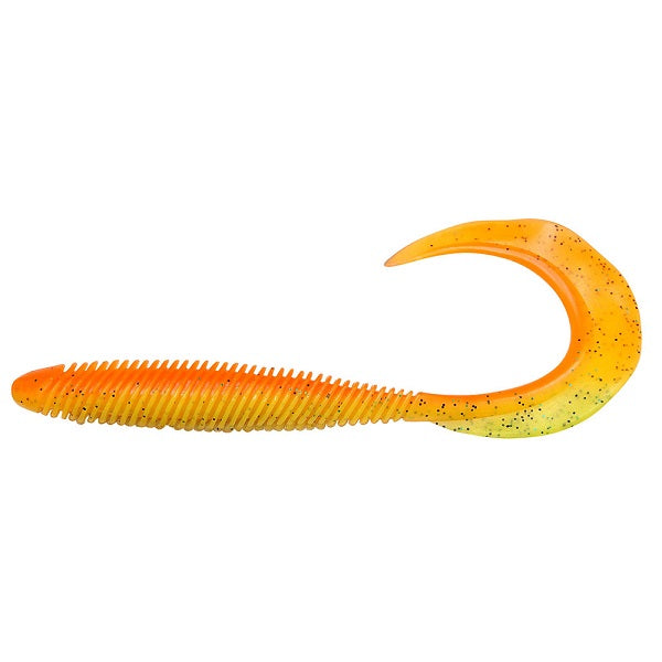 Megabass KEMURI CURLY 2.5 inch Orange Back Chart