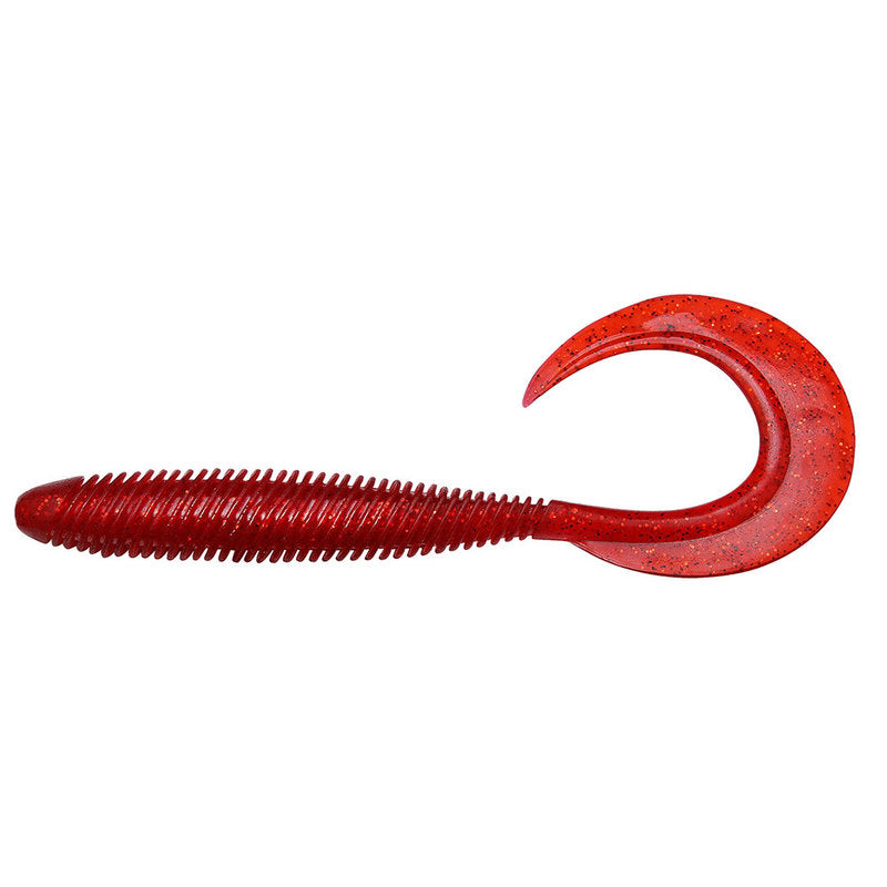 Megabass KEMURI CURLY 4.5inch Clear Red