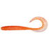 Megabass KEMURI CURLY 4.5inch Clear Orange/Reins Bow Flake