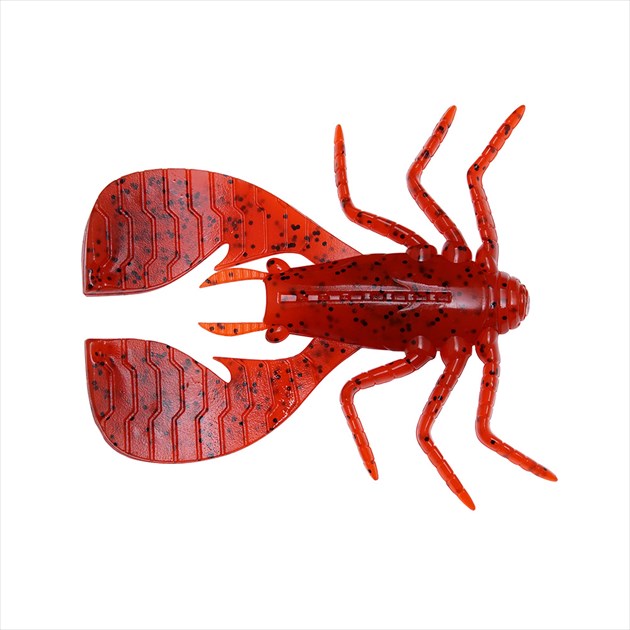 Megabass Worm FUWABUG 2.5 inch solid red