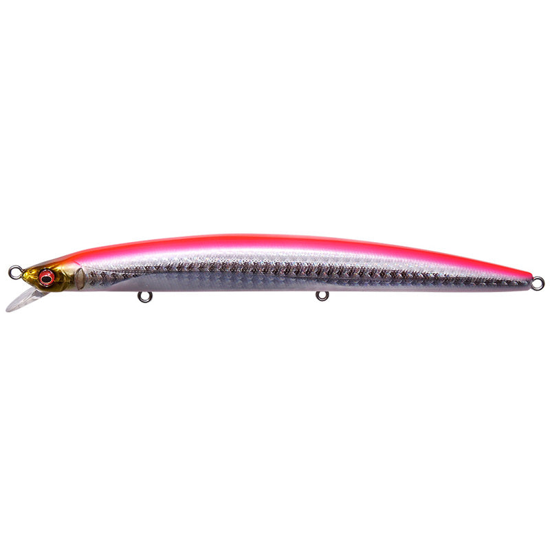 Megabass Seabass Lure Kukai Slim 140 GG Pink Backbait