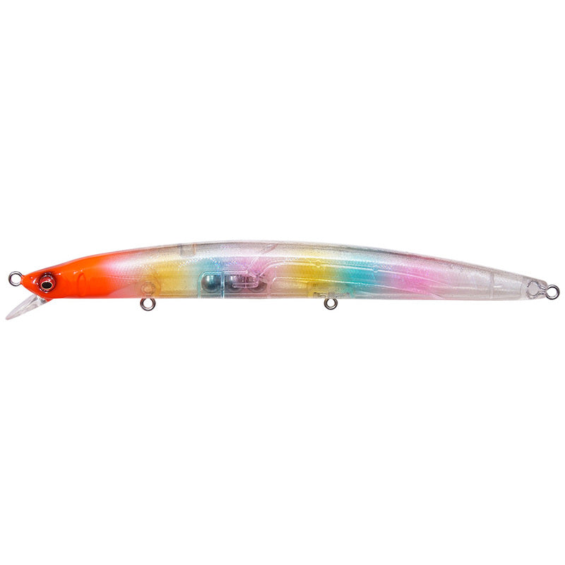 Megabass Seabass Lure Kukai Slim 140 GLX Candy Red Head