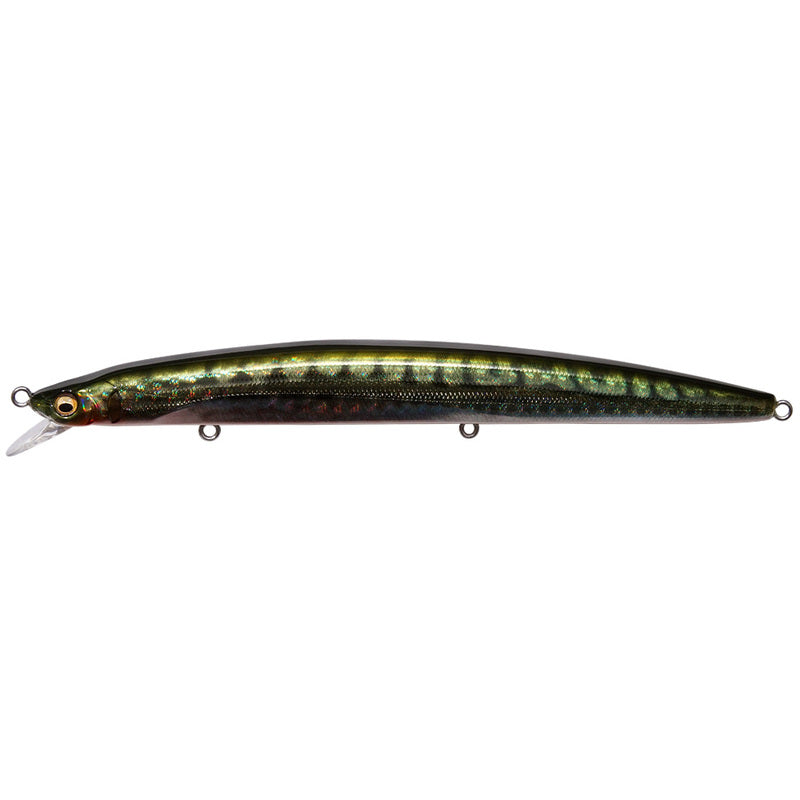 Megabass Seabass Lure Kukai Slim 140 FA Green Mackerel