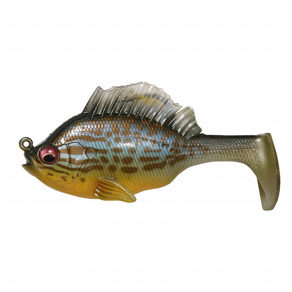 Megabass Worm Sleeper Gill 3.2 inch 3/4 oz. Pumpkin Seed 50007