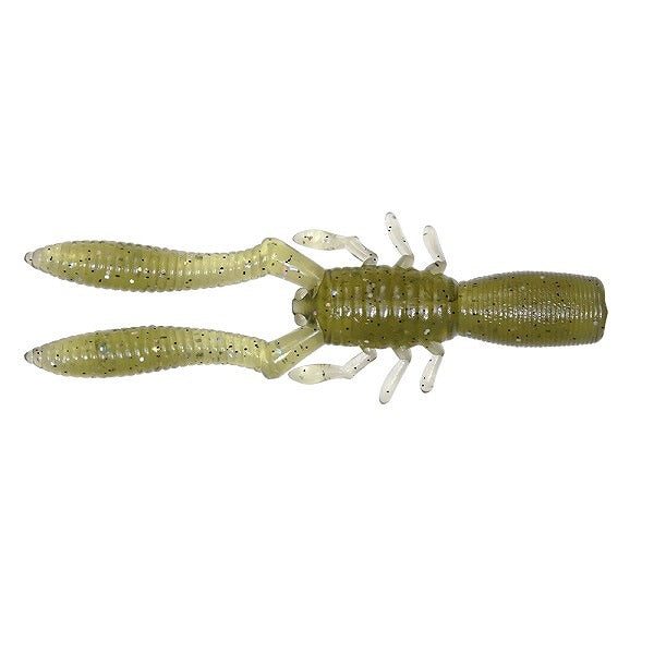 Megabass Worm Bottle Shrimp SW 3 inch Light Watermelon