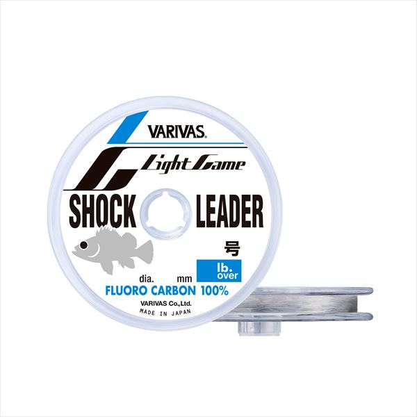 VARIVAS LEADER Light Game Shock Leader Fluorocarbon 0.8 (3LB. OVER)