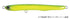Pazdesign Reed Feel 75SG 206 Lime Chart Bat