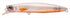 Pazdesign Seabass Lure Labra 90S #115 Suke Pearl Orange Berry
