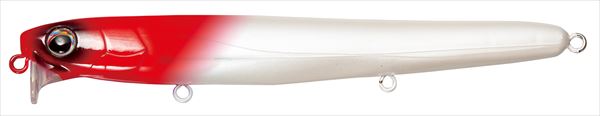 Pazdesign Seabass Lure Match Bow 120F #005 Red Head Pearl