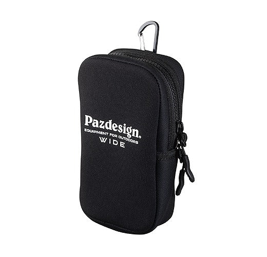 Pazdesign Tackle Bag PAC-340 Chloroprene Pouch Wide Black White