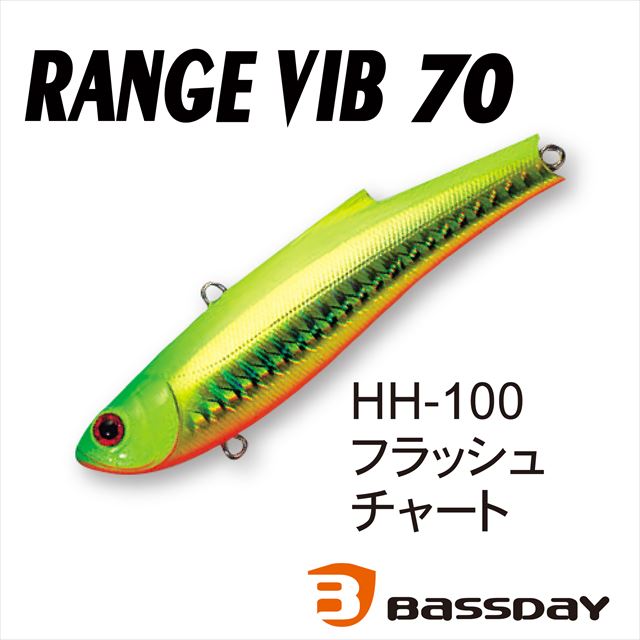 Bassday Range Vibe 70ES HH-100 Flash Chart