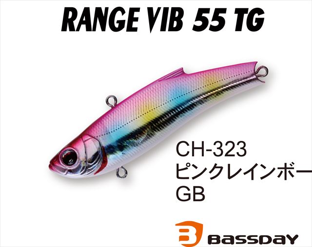 Bassday Range Vibe 55TG CH-323 Pink Rainbow GB