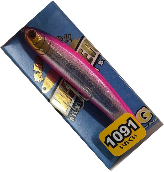 Lucky Craft Seabass Lure Wonder 60 ESG 1091 Color W Pink